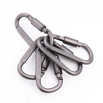 Aluminum Carabiner (5-pack)