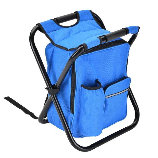 Backpack Stool w/ Cooler