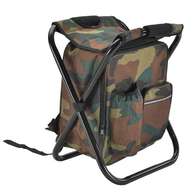 Backpack Stool w/ Cooler